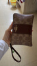 蔻驰（COACH）【品牌直供】女士小号手拿包手腕包棕色CW854礼物 实拍图