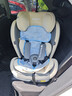 Heekin德国 儿童安全座椅汽车用0-4-12岁婴儿宝宝360度旋转ISOFIX硬接口 时尚灰(ISOFIX+360度旋转) 实拍图
