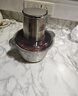 小熊（Bear）绞肉机家用 辅食机婴儿绞馅机 碎肉机 多功能料理搅拌 打蒜器电动 搅肉机 约2升双刀QSJ-B03E1 实拍图