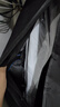 罗蒙（ROMON）西服套装男士小西装外套职业正装修身休闲伴郎服黑色5XL 实拍图