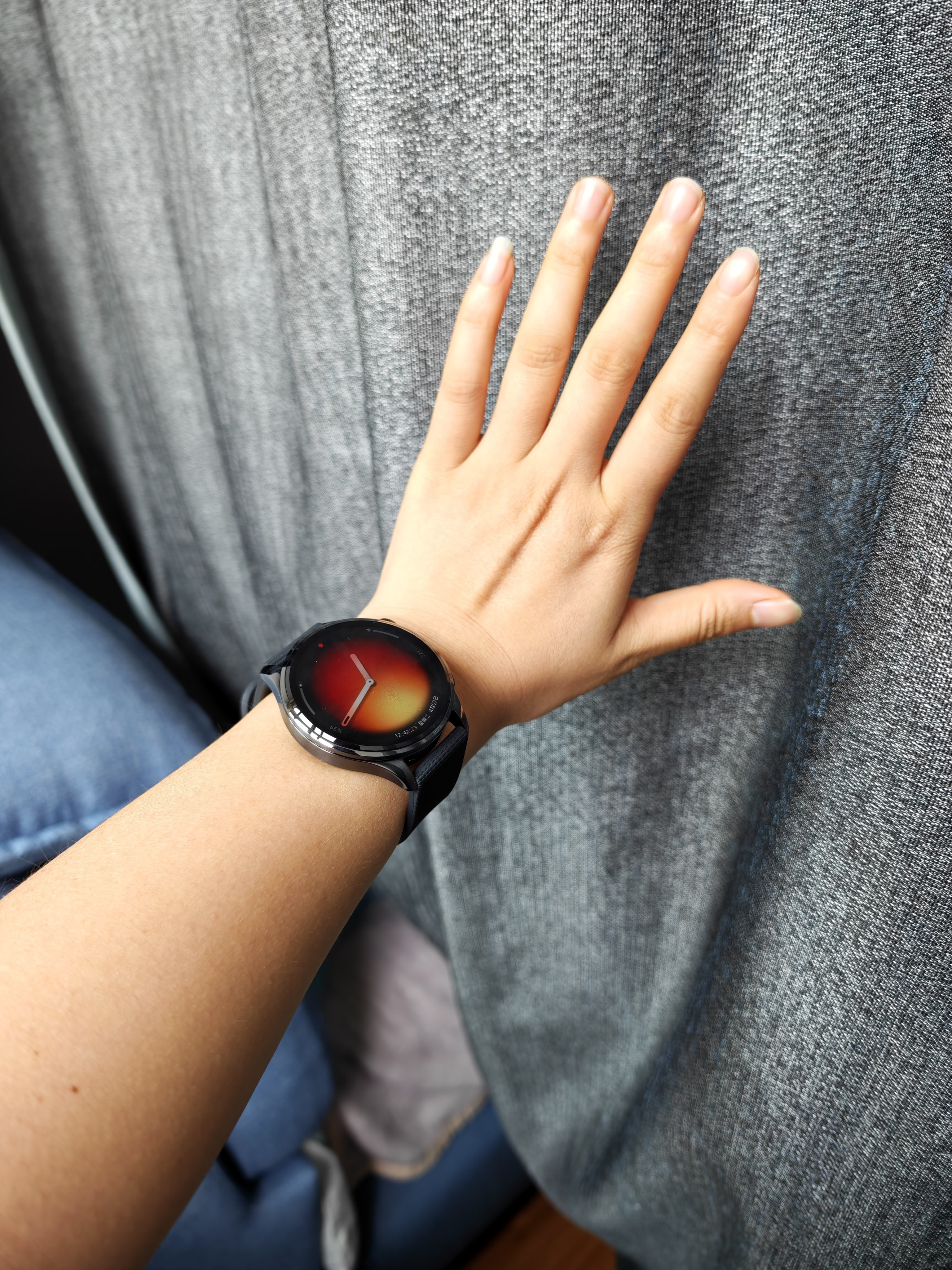 小米（MI）Xiaomi Watch 5全智能旗舰手表 智能手势控制 健身房模式 Xiaomi Watch 5 星空黑黑色氟胶表带款 实拍图