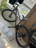 喜德盛（xds）26款山地自行车成人黑客380黑客350男士学生上班青少年女生 灰黑15.5寸 黑客380 【休闲运动】 实拍图