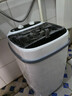 VCJ洗衣机半全自动迷你洗衣机小型洗脱一体小型家用母婴内衣裤洗袜子神器儿童单身人宿舍出租房 7.5KG旗舰款【强力洗涤*定时降噪快洗】白 实拍图