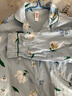 芬腾睡衣女5A抑菌纯棉春秋翻领开衫纯棉长袖睡衣女士家居服软棉棉 实拍图