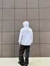 adidas 2025针织运动连帽夹克外套男女秋季阿迪达斯三叶草 浅麻灰   XL 实拍图