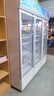 新飞 （Frestec）展示柜冷藏保鲜柜酒水饮料冰柜双开门冷藏柜酒店冷藏保鲜柜超市直冷玻璃门风冷无霜冰箱立式冷柜 三门蓝白下机1100L 【直冷省电】1.8米 实拍图