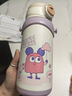 babycare儿童保温杯水壶吸管杯大宝宝学饮杯316不锈钢三合一上学600ml 实拍图