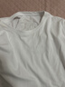 真维斯（Jeanswest）T恤女夏季薄款圆领打底衫内搭短袖纯棉白色纯色上衣百搭白色XL 实拍图