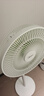 美的（Midea）【幸运草安睡1S】一级能效直流变频声控电风扇家用遥控卧室静音落地扇台式桌面抗菌大风力转页扇 实拍图
