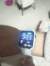 其他品牌高颜值LED手表时尚方形学生科技感超强夜光数字个性运动 太空白 实拍图