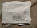 京东京造10A抗菌男士t恤短袖男女同款衣服男装春夏新款圆领打底衫内搭白L 实拍图