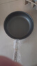 康巴赫炒锅不粘锅316L不锈钢炒菜锅32cm蜂窝平底煎炒锅电磁炉燃气灶通用 实拍图