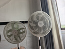 美的（Midea）【幸运草安睡1S】一级能效直流变频声控电风扇家用遥控卧室静音落地扇台式桌面抗菌大风力转页扇 实拍图