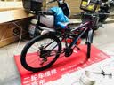 EG7山地自行车成人学生变速越野单车双减震赛车26寸青少年男女公路车 辐条-炫彩【双层铝轮 加粗前叉】 26寸21速【适合：160-180CM】 实拍图