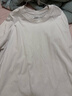 森马【纯棉3A抗菌】短袖T恤男夏季运动休闲短袖男款圆领打底衫白色t恤 实拍图