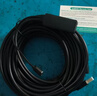 山泽USB2.0工程级延长线15米公对母数据连接线无线网卡打印机摄像头延长器带信号放大有供电接口FD-15U 实拍图