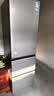 海尔（Haier）「真省电」310L三门冰箱抗菌净味一级能效风冷无霜BCD-310WGHD3E7WV(银)国家补贴 实拍图