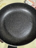 苏泊尔（SUPOR）平底锅不粘锅 牛排煎锅 麦饭石色炒菜锅煎蛋煎饼锅电磁炉燃气通用 推荐【28CM加深】配盖 实拍图