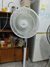 美的（Midea）【幸运草安睡1S】一级能效直流变频声控电风扇家用遥控卧室静音落地扇台式桌面抗菌大风力转页扇 实拍图