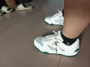 安踏樊振东同款波浪鞋丨板鞋男女厚底增高休闲板鞋撞色拼接时尚运动鞋 【波浪夏季版-男款】象牙白/金属金/孔雀石绿-2 42 实拍图