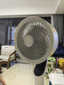 艾美特（AIRMATE）【天鹅MAX】空气循环扇直流变频家用大风力电风扇卧室轻音一级能效负离子净化语音落地扇 SRDI151 实拍图