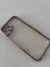 闪魔【自带镜头膜】适用iphone15系列手机壳 苹果保护套 镜头全包透明防摔硅胶气囊电镀男女款 15【梦幻粉】自带镜头膜 实拍图