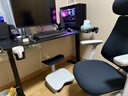 傲风A4Pro电竞桌实木电动升降电脑桌办公书桌子黑色1.4*0.7m 实拍图