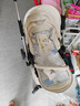 酷贝乐（coballe）婴儿车0-3岁用折叠可坐可躺减震遛娃神器轻便溜娃新生儿宝宝推车 极光白(轻巧便携+全罩遮阳) 实拍图