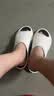回力居家男士拖鞋室户外穿四季防滑臭沙滩凉拖鞋HL02331白黑色44-45 实拍图