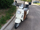 绿源（Luyuan）电动摩托车M7U74公里长续航60V5块铅酸电池大动力1000W电机电瓶车代步通勤女性孩生士奶油白 实拍图