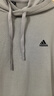 adidas休闲加厚毛圈连帽卫衣套头衫男女秋冬阿迪达斯官方轻运动   金属灰   S 实拍图