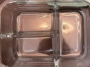 乐扣乐扣玻璃保鲜盒分格饭盒微波炉可加热专用圆形碗水果盒子大容量便当盒 实拍图