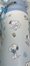史努比（SNOOPY）儿童保温杯带吸管316L不锈钢大容量水杯小学生双饮男女便携杯子蓝 实拍图