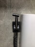 九牧王世家304不锈钢马桶冲洗喷枪水龙头喷头厕所卫生间冲水枪伴侣高压增压 枪灰色喷枪+3米伸缩管+支架 实拍图
