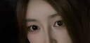 朵秀美瞳半年抛彩色隐形眼镜女主角系列2片装黑色系 蜜桃可可 0度 实拍图