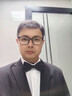 卡度顿西服套装男三件套职业商务小西装正装外套男修身新郎伴结婚礼服 黑色双扣【西服+西裤+衬衫+皮鞋 2XL 【126-140斤】+8件礼品 实拍图