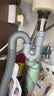耐发（NAIFA）洗手盆防臭下水管脸盆面盆S弯U型排水管套装台盆洗手池下水器配件 灰色U型排水管（58cm） 实拍图