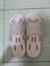 京东京造【浴室拖】拖鞋女士软弹速干漏水拖鞋eva浴室凉拖糖果粉37-38 实拍图