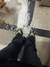 阿迪达斯YEEZY 700MNVN黑绿椰子青少年学生运动休闲鞋GW9525 37码 实拍图