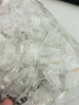 山泽 六类网线水晶头 6类RJ45千兆网络接头 工程级电脑网线连接器适用超六类非屏蔽网线 100个 WL-6100 实拍图