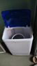 长虹单桶洗衣机全半自动小型迷你洗脱一体内衣裤洗袜子神器母婴儿童学生宿舍出租房洗衣机蓝光抑菌 蓝色7.2KG+蓝光抑菌+强劲电机 实拍图