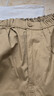 马登工装美式复古Easypants卡其休闲裤男士宽松直筒束脚长裤子男春 卡其色 【老钱风/裤子男款潮流百搭/九分裤男】 XL 实拍图