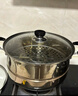 苏泊尔SUPOR好帮手304不锈钢双层复底28cm蒸锅燃气电磁炉通用蒸笼SZ28B5 实拍图