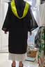 COSMICKISS学士服文科理科工科学位服毕业礼服大学生男女本科学士服粉领拍照 【黄色工科】学士服+学士帽 L (建议130-160斤) 实拍图