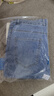 真维斯（Jeanswest）牛仔裤男春夏季薄款2026新款天丝舒适修身直筒高端潮牌休闲裤子男 蓝色【天丝薄款】 32 码(2尺5) 【建议130-140斤】 实拍图