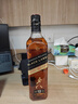 尊尼获加（JOHNNIE WALKER）洋酒 12年黑方黑牌雪莉礼盒装700ml 苏格兰调和型威士忌 实拍图