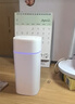 Hulker 【10W+销量加湿器】加湿器 卧室迷你家用办公室桌面车载低噪上加水小型usb空气加湿器 【白色】升级双喷/澎湃出雾/600ml大容量 实拍图
