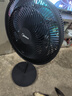 美的（Midea）【超级单品】七叶轻音立式电风扇家用柔风落地扇台式桌面小型风扇大风量节能摇头宿舍电扇 SAF30AB 实拍图