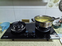 志高（CHIGO）燃气灶天然气液化气灶煤气灶家用猛火5.2kw双灶一级能效节能省气灶具台嵌两用厨房免开孔 品牌补贴 【高配升级】钢化玻璃+鸳鸯猛火+定时防烫+聚能环 瓶装液化气丨5.0kW 实拍图