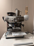 铂富（Breville）BES876 半自动咖啡机 家用意式 研磨奶泡一体式 智能辅助压粉系统 大容量水箱 25挡研磨 BES876锻光银丨研磨奶泡一体式 实拍图